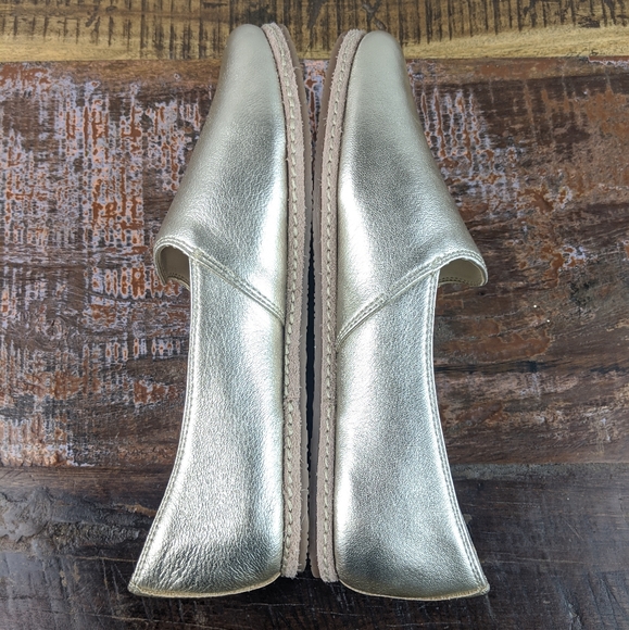 Sam Edelman Everie Gold Slip on Loafer Size 7.5 - Picture 6 of 13